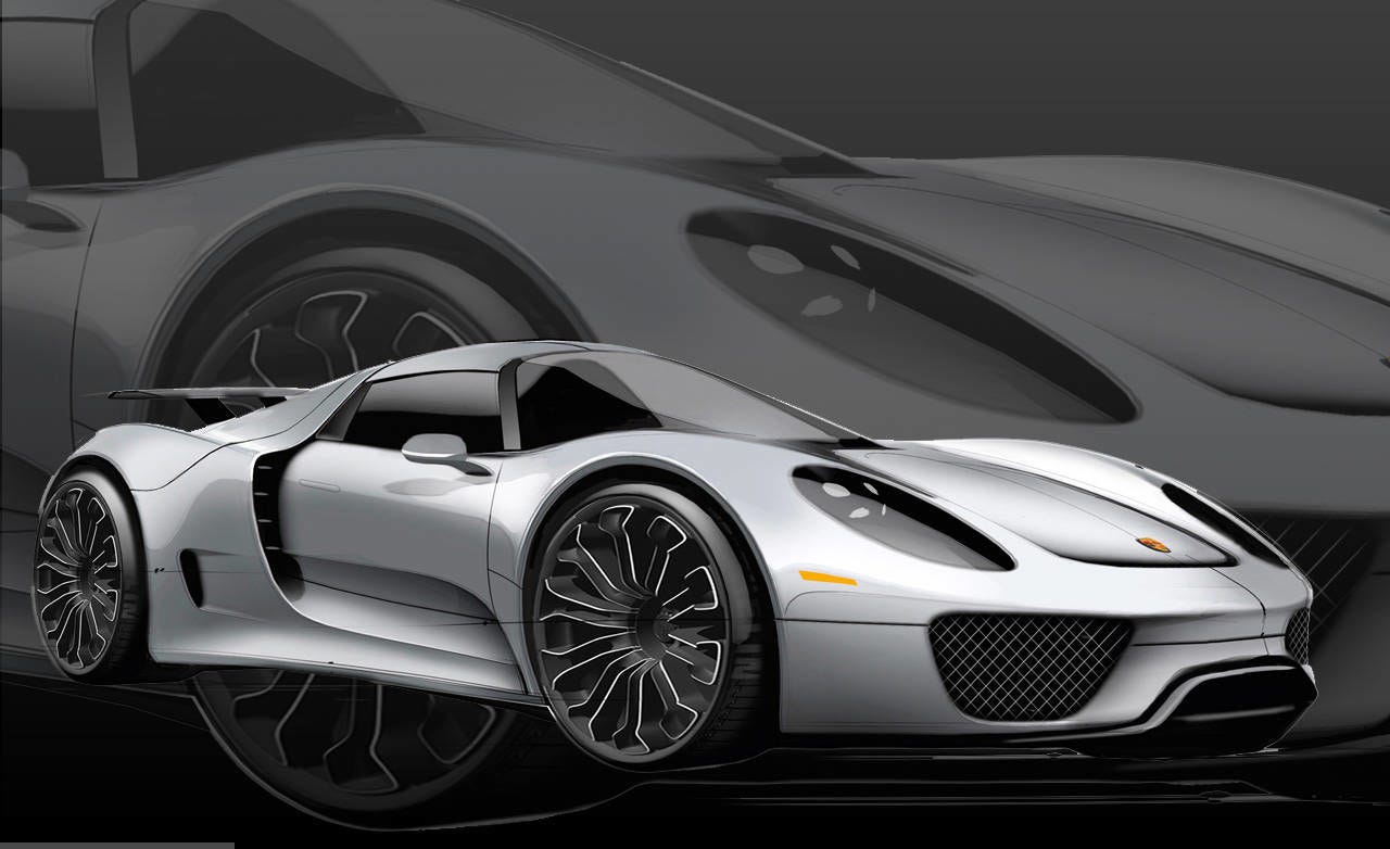 Porsche 918 Spyder and 911 Turbo S Edition 918 Spyder